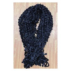 NEW Scarf Black Fuzzy Black scarf soft and warm NEW